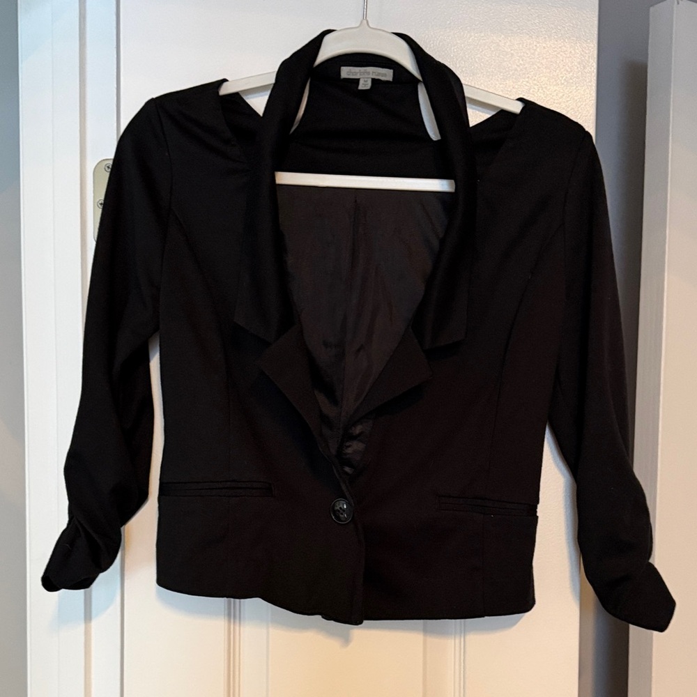 Charlotte Russe Black Women's Blazer